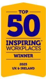 Top 50 Inspiring Workplaces